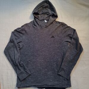 Adidas Charcoal Hoodie Pullover Men's Size Large